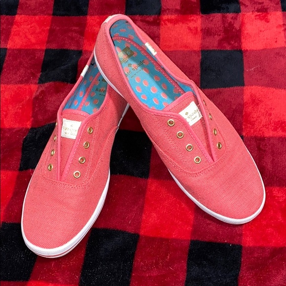 Keds Shoes - USED KEDSxKATE SPADE SLIP ONS SHOES